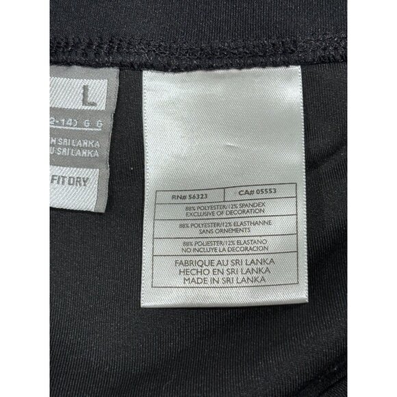 Nike Womens Capri Workout Pants Black L - Picture 4 of 10